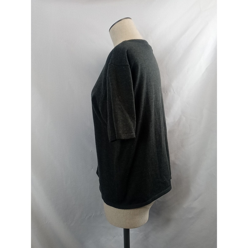 Vintage Studio Works T Shirt Women's Size Medium Top Short Sleeve Dark Gray - Picture 3 of 7